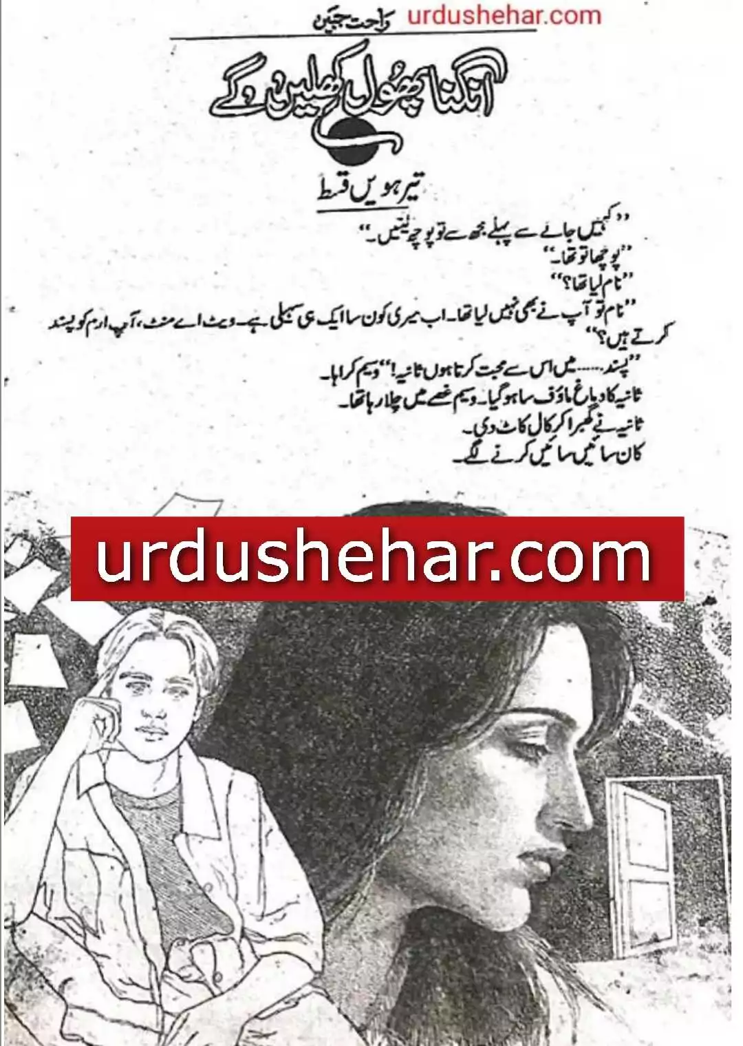 Angna Phool Khilenge Novel Episode 13 By Rahat Jabeen Pdf